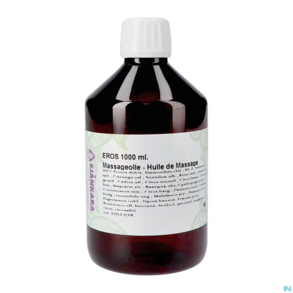 Packshot Sjankara Eros Massageolie 1000ml