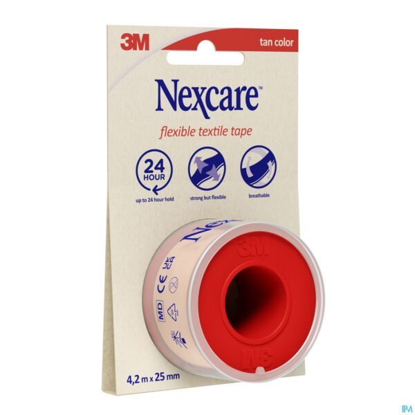Packshot Nexcare 3m Textile Flexibele Tape 4,2mx25mm Nt04-2