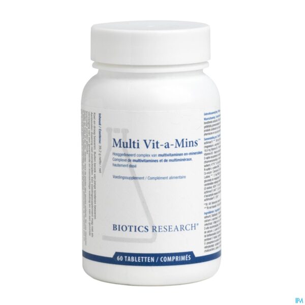 Packshot Multi Vit-a-mins Tabl 60 Packshot Multi Vit-a-mins Tabl 60