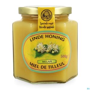 Packshot Melapi Honing Linde Zacht 500g 5529 Revogan