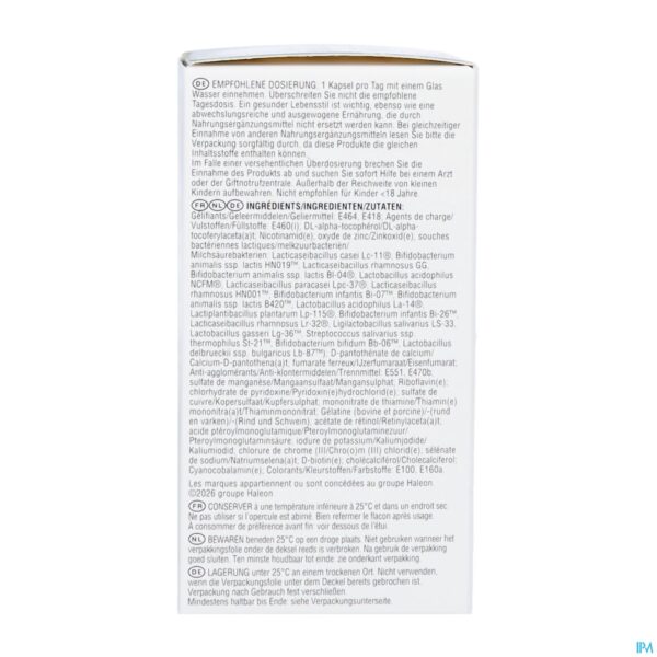 Packshot Centrum Multibiotics Complete Tabl 30