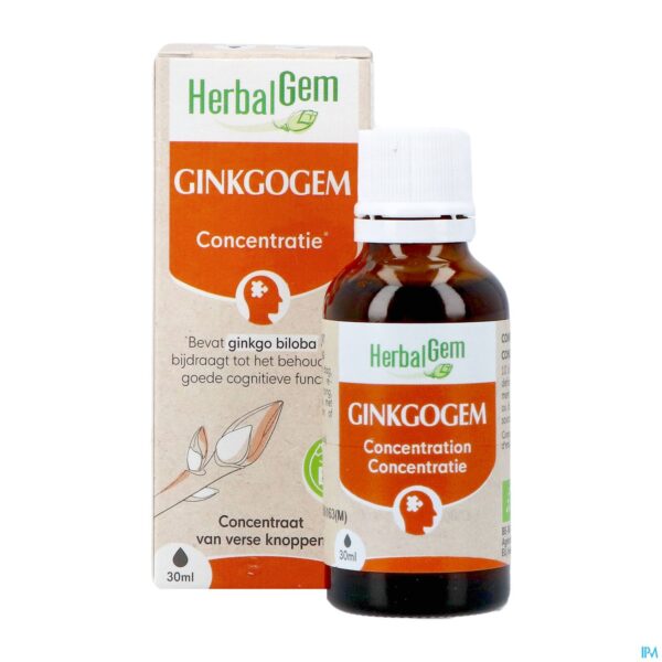 Productshot Herbalgem Ginkgogem Bio 30ml