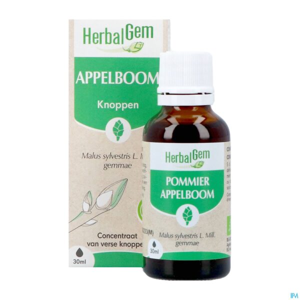 Productshot Herbalgem Appelboom Bio 30ml