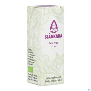 Packshot Sjankara Tea Tree Ess. Olie Bio 11ml