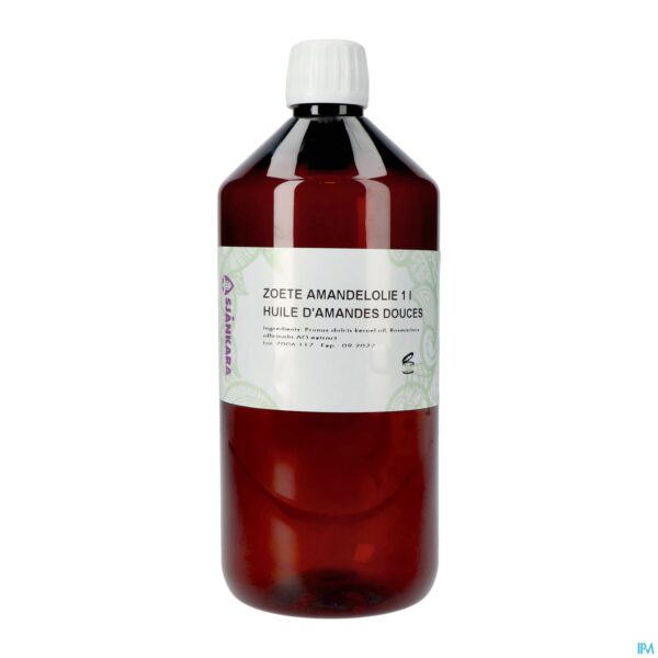 Packshot Sjankara Zoete Amandel Plant. Olie 1000ml
