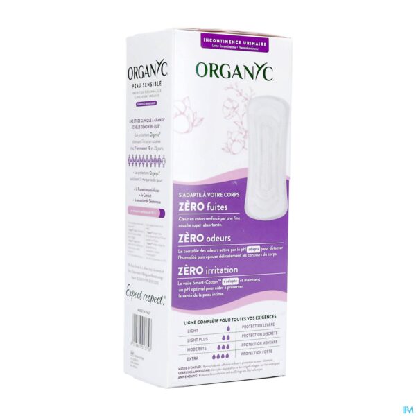 Packshot Organyc Licht Urineverlies Bio-kat.inlegkruis.24