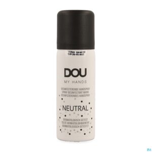 Packshot Dou My Hands Handspray Desinfecterend Neutral 45ml