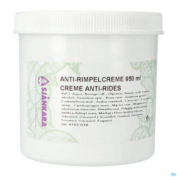 Packshot Sjankara A/rimpel Creme 950ml