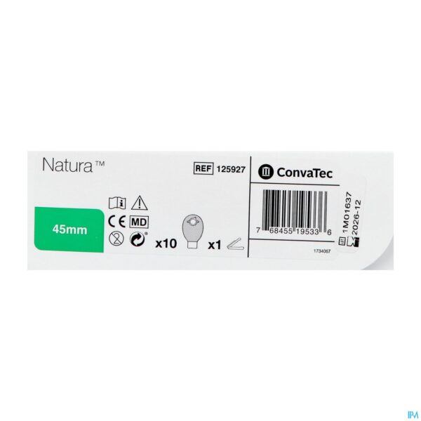 Packshot Natura O/z Stand Clip Beige 45mm 10 125927