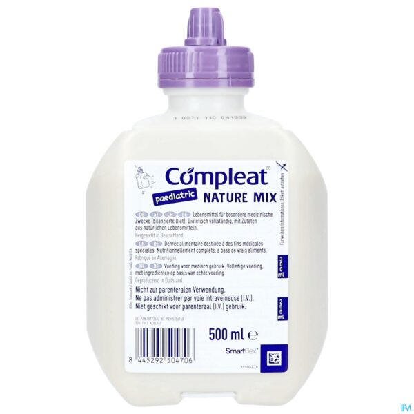 Packshot Compleat Paediatric Nature Mix 1.2 Protein 500ml