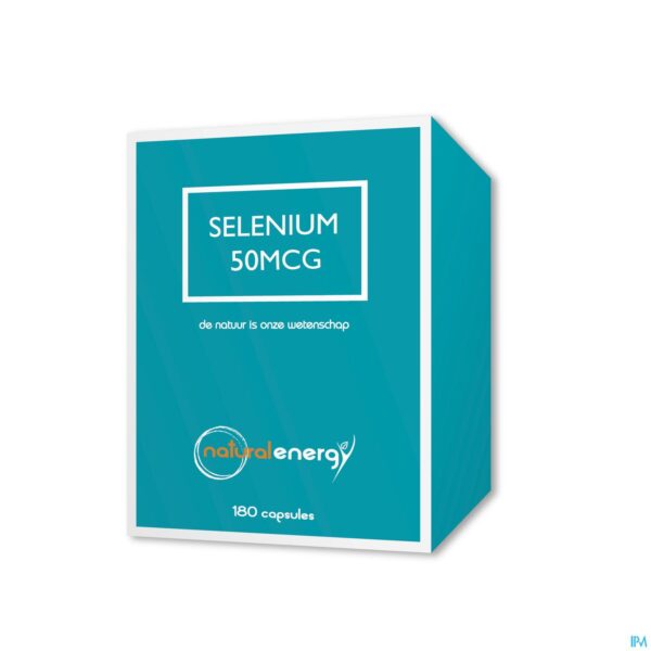 Packshot Natural Energy Selenium 50 Caps 180