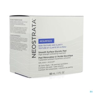 Packshot Neostrata Smooth Surface Glycol.peel Pads 36+ 60ml