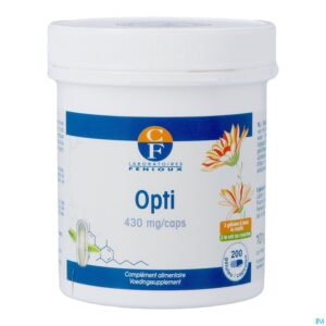 Packshot Opti 430mg Caps 200
