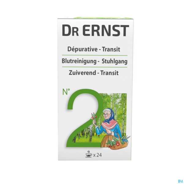 Packshot Ernst Dr Filt N 2 Thee Depur. Laxat