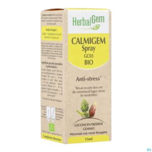 Packshot Herbalgem Calmigem Spray Bio 15ml