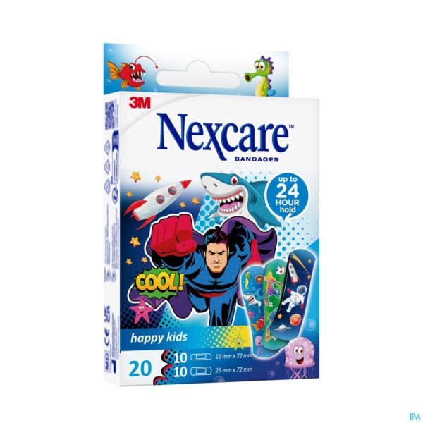 Packshot Nexcare Happy Kids Boys 20