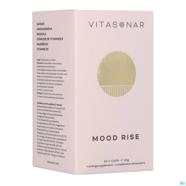 Packshot Vitasonar Moodrise V-caps 60