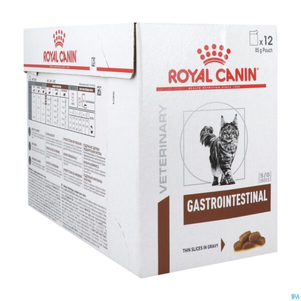 Packshot Royal Canin Cat Gastrointestinal Wet 12x85g