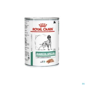 Packshot Royal Canin Dog Diabetic Spec Low Carbo.wet12x410g