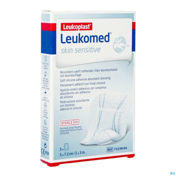 Packshot Leukomed Skin Sens. 5cmx7,2cm 5 Packshot Leukomed Skin Sens. 5cmx7,2cm 5