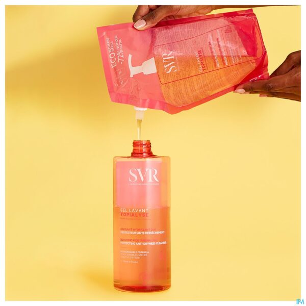 Lifestyle_image Svr Topialyse Gel Lavant Eco Recharge Fl 1l