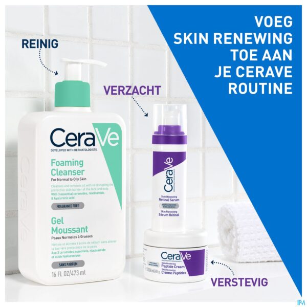 Lifestyle_image Cerave Skin Renewing Retinol Serum 30ml