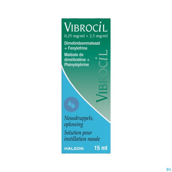 Packshot Vibrocil Gutt. 15ml