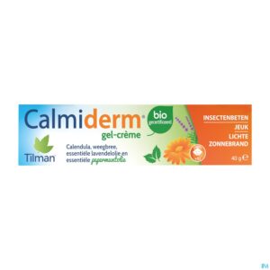 Packshot Calmiderm Gel-creme Bio Gecertificeerd Tube 40g