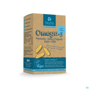 Packshot Testa Omega 3 Algenolie Dha/epa Softgels 60
