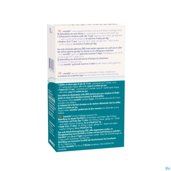 Packshot Smectago Zakje 12