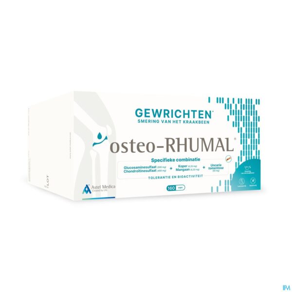 Packshot Osteo Rhumal Caps 160