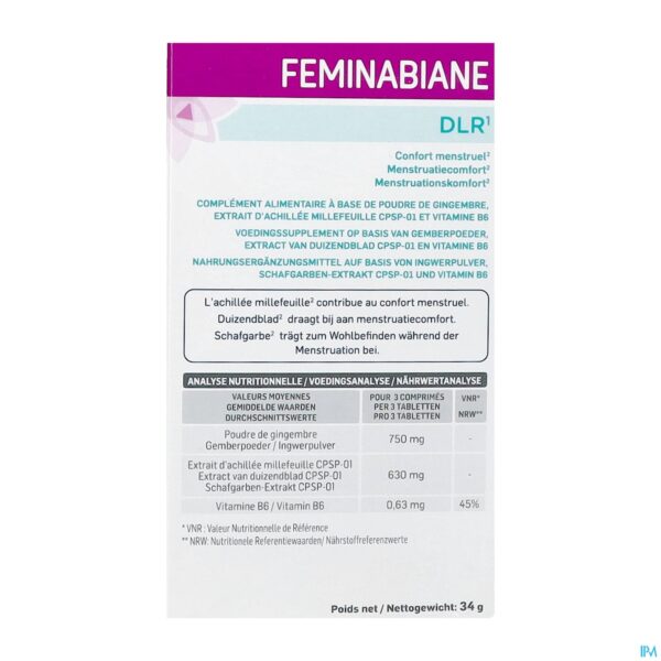 Packshot Feminabiane Dlr Tabl 45