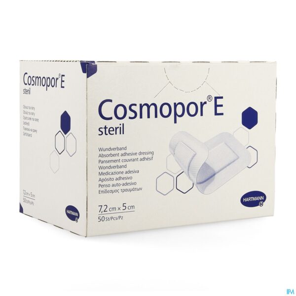 Packshot Cosmopor E Latexfree 7,2x5cm 50 P/s