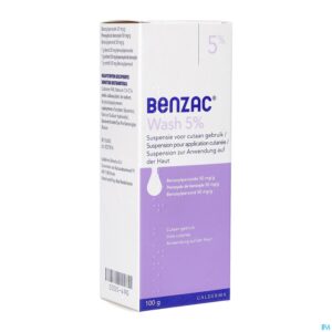 Packshot Benzac Wash 5% 100g