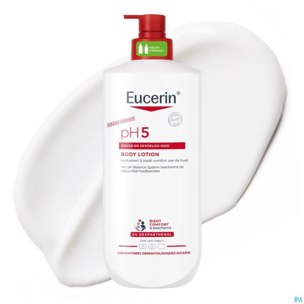 Lifestyle_image Eucerin Ph5 Body Lotion Droge&gev. Huid Pomp 750ml