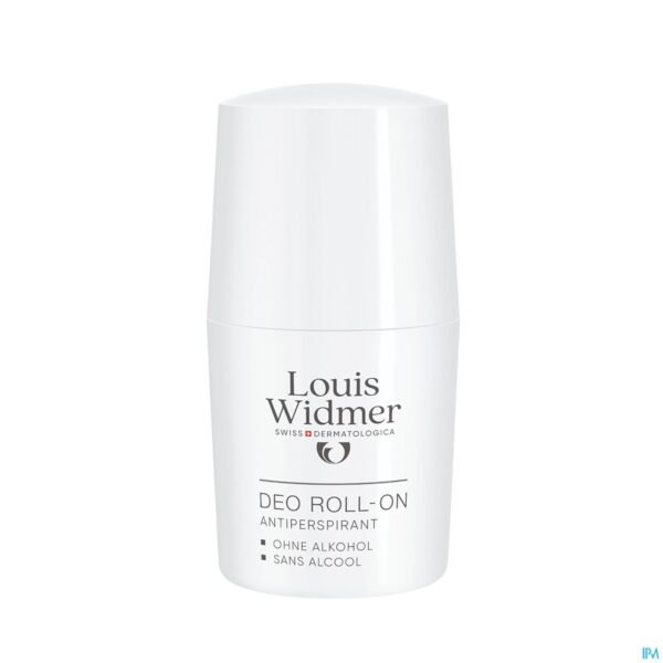Productshot Widmer Deo Roll-on Antiperspirant Zonder Parfum 50ml