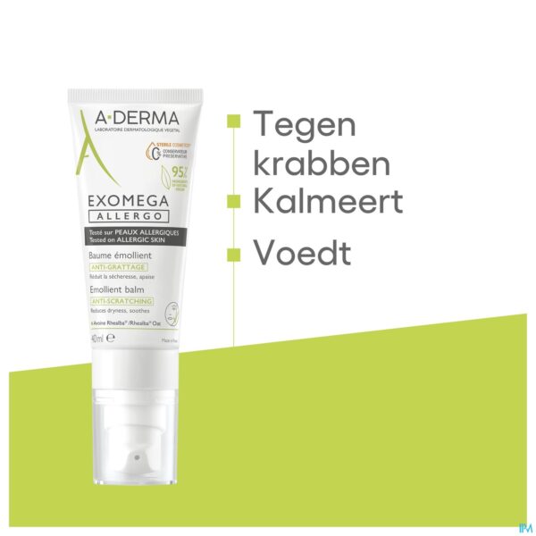 Lifestyle_image Aderma Exomega Allergo Emolierende Balsem 40ml