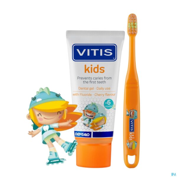 Lifestyle_image VITIS Kids Tandenborstel