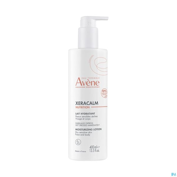 Productshot Avene Xeracalm Nutrition Hydraterende Melk 400ml Productshot Avene Xeracalm Nutrition Hydraterende Melk 400ml