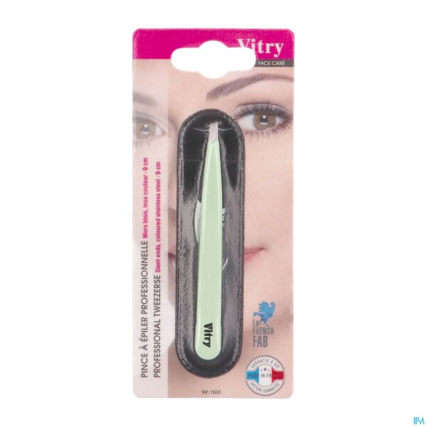 Packshot Epileerpincet Prof. Schuin Inox Kleur