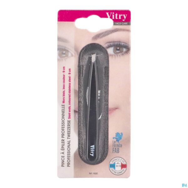 Packshot Epileerpincet Prof. Schuin Inox Kleur