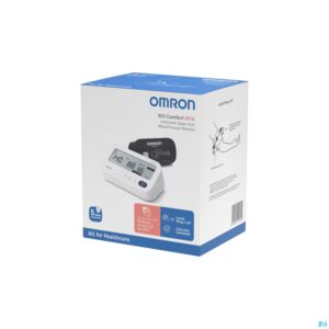 Packshot Omron M3 Comfort Afib Bloeddrukmeter Arm Automat.