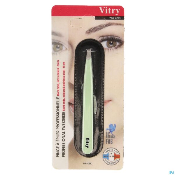 Packshot Epileerpincet Prof. Schuin Inox Kleur
