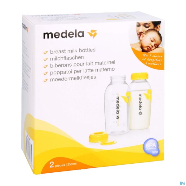 Packshot Medela Moedermelkflesje 250ml 2