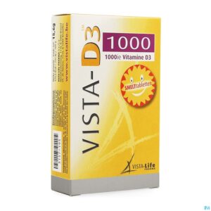 Packshot Vista D3 1000 Smelttabletten 120