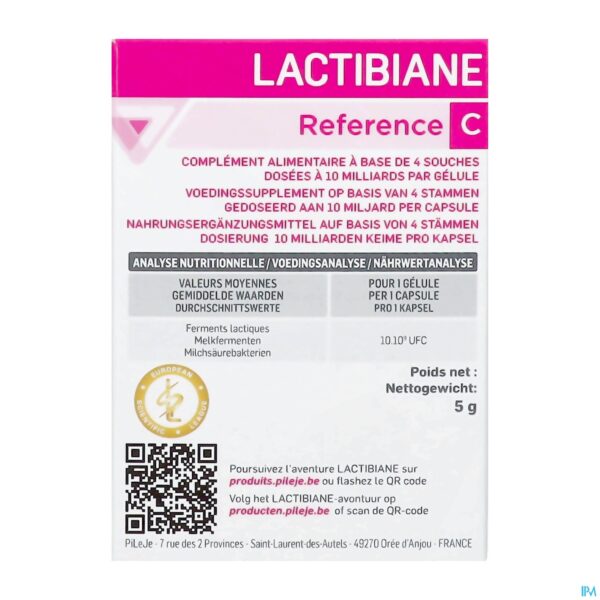 Packshot Lactibiane Reference C Caps 10