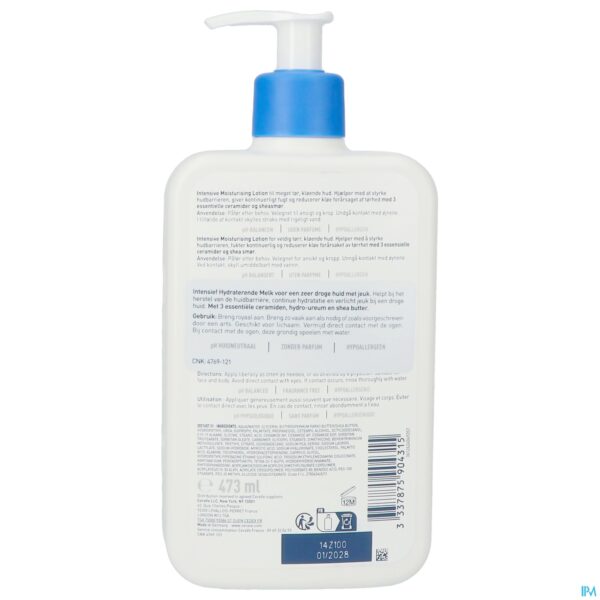 Packshot Cerave Intensief Hydraterende Melk 473ml