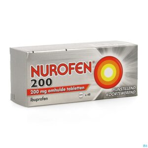 Packshot Nurofen Drag 48x200mg