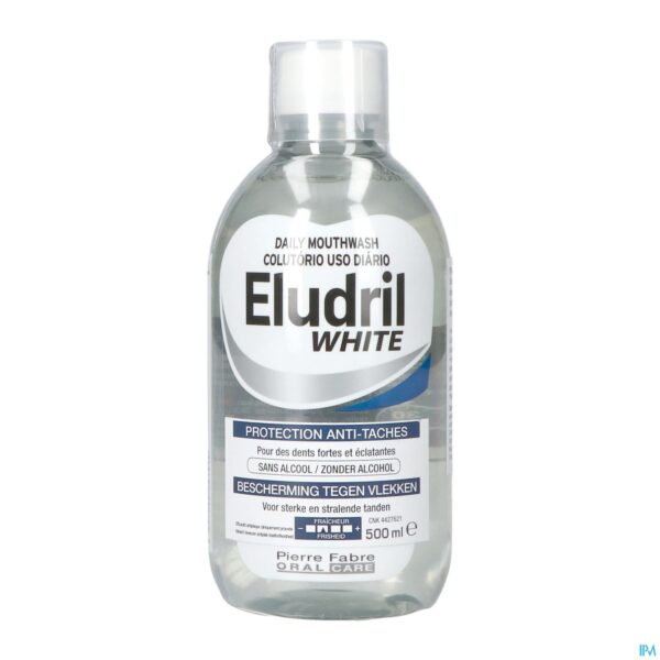 Packshot Eludril Witte Tanden 500ml Packshot Eludril Witte Tanden 500ml