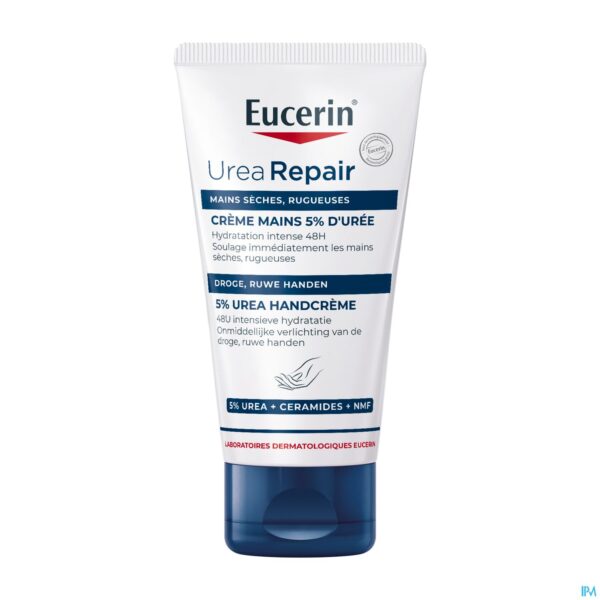 Productshot Eucerin Urearepair Plus Handcreme 5% Ura 75ml